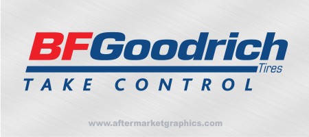 BF Goodrich Take Control Decals - Pair (2 pieces)